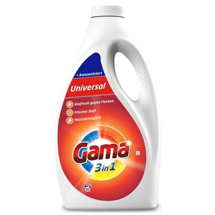 Гель для прання Gama 3 in 1 Universal 2.5 л (8435495818717) зображення 1