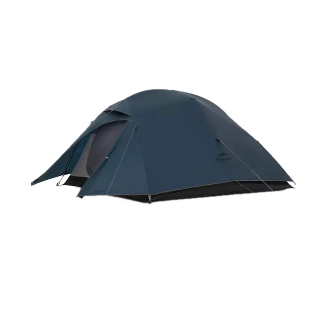 Намет Naturehike надлегкий тримісний з футпринтом Cloud Up 3 UL NH18T030-T-T, 20D, темно-синій (6927595783290) - зображення 1