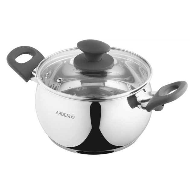 Каструля Ardesto Gemini Black Handles 3,0 л (AR4330GA) - зображення 1