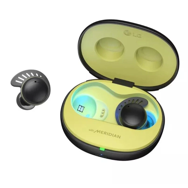Bluetooth-гарнітура LG Tone Free Fit TF7 Black (DTF7Q) - зображення 3