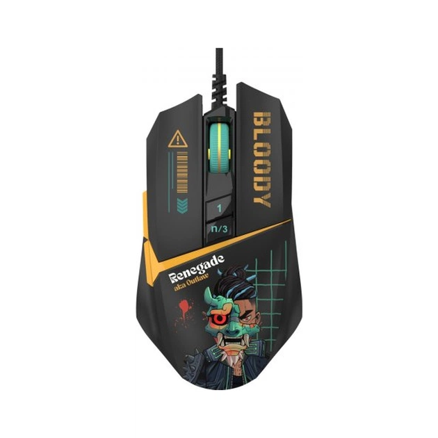 Мышка A4Tech W63 Max USB Renegade Midnight (4711421000536) - изображение 1