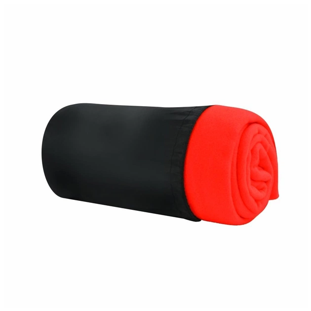 Плед Bergamo флісовий Warm у чохлі 150 х 180 см Червоний (202311pl-02) - picture 1