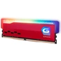 Модуль пам'яті для комп'ютера DDR4 16GB (2x8GB) 3200 MHz Orion RGB Racing Red Geil (GOSR416GB3200C16BDC) - зменшене зображення 2