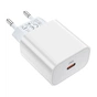 Зарядний пристрій HOCO C76A Plus Speed Source USB-C PD20W White (6931474746917) - зменшене зображення 2
