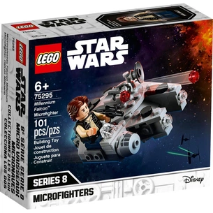 Конструктор LEGO Star Wars Мікровинищувач Тисячолітній сокіл 101 деталь (75295) зображення 1