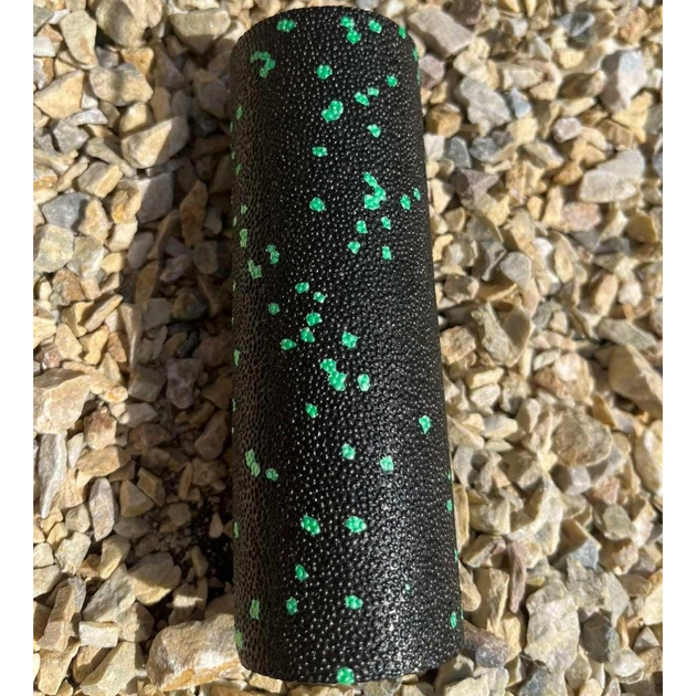 Масажний ролик PowerPlay PP-4346 Mini EPP Foam Roller 15x5,3см Чорно/Зелений (PP_4346_Green_(15*5)) - picture 4