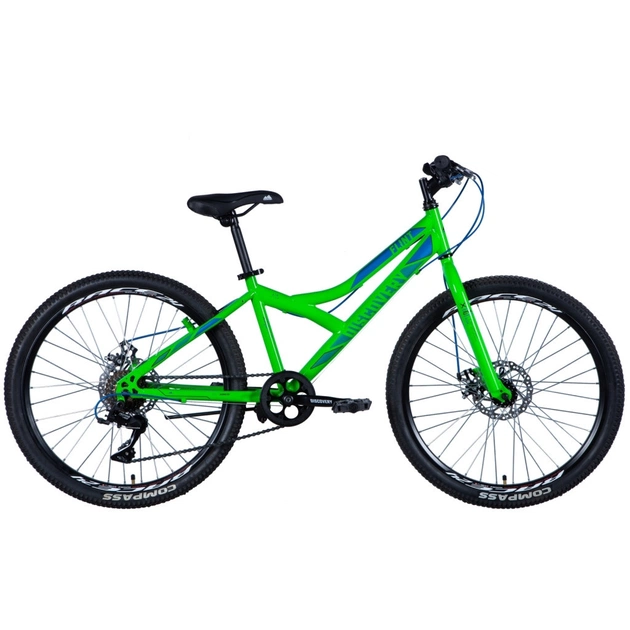 Велосипед Discovery Flint DD 24" 13" St 2024 Зелений (OPS-DIS-24-345) - зображення 1