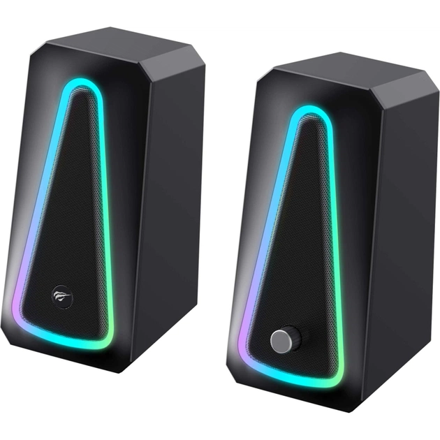 Акустическая система Havit HV-SK208 PRO USB RGB Black (6939119052256) - изображение 1