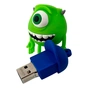 USB флеш накопичувач Wibrand 16GB Mike Wazowski Green USB 2.0 (WI2.0/MW16G) - зменшене зображення 4