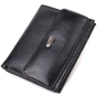 Гаманець Canpellini З натуральної шкіри флотар Чорний (21817) - зменшене зображення 1