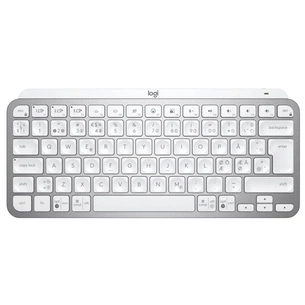 Клавіатура Logitech MX Keys Mini For Business Wireless Illuminated UA Pale Grey (920-010609) зображення 1