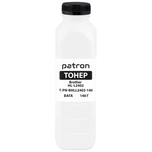 Тонер Brother HL-L2402 флакон, 140 г Patron (PN-BHLL2402-140) зображення 1