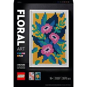 Конструктор LEGO ART Квіткове мистецтво (31207) зображення 1