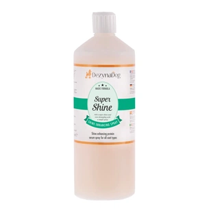 Спрей для тварин Dezynadog Super Shine для блиску і кондиціонування для легкого ковзання щітки та гребінця з протеїном 1 л (5052372067780) зображення 1