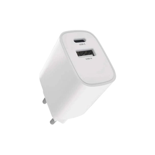 Зарядний пристрій EMOS V02B15 1xUSB-A + 1xUSB-C 15W GaN (V02B15) зображення 1