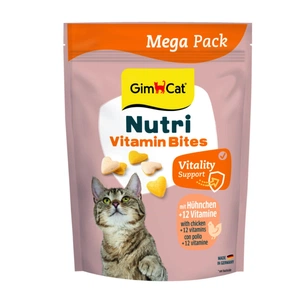 Вітаміни для котів GimCat Nutri Vitamin Bites мультивітаміни з куркою 425 г (4002064419688) зображення 1
