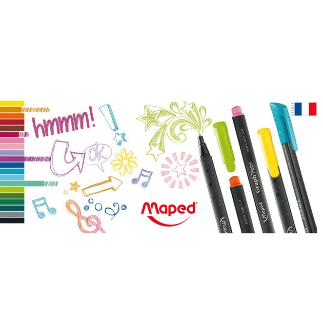 Лайнер Maped Graph Peps 0.4 мм чорний (MP.749111) - picture 4