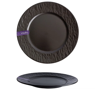 Тарелка Vittora Graphene Night обідня 260мм (VT-P-1260GN) изображение 1