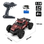 Радіокерована іграшка Sulong Toys OFF-ROAD CRAWLER - RACE (матовий червоний, метал. корпус, аккум.6V, 1:14) (SL-309RHMR) - зменшене зображення 4