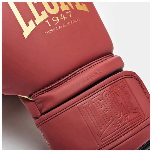 Боксерські рукавички Leone GN059X Bordeaux ED 10 унцій (GN059X_BORDEAUX_10oz) - зображення 8