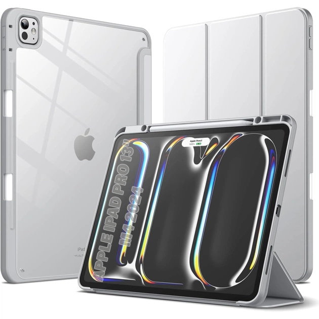Чехол для планшета BeCover Soft Edge TPU Apple iPad Pro 13" M4 2024 Gray (711718) - изображение 1