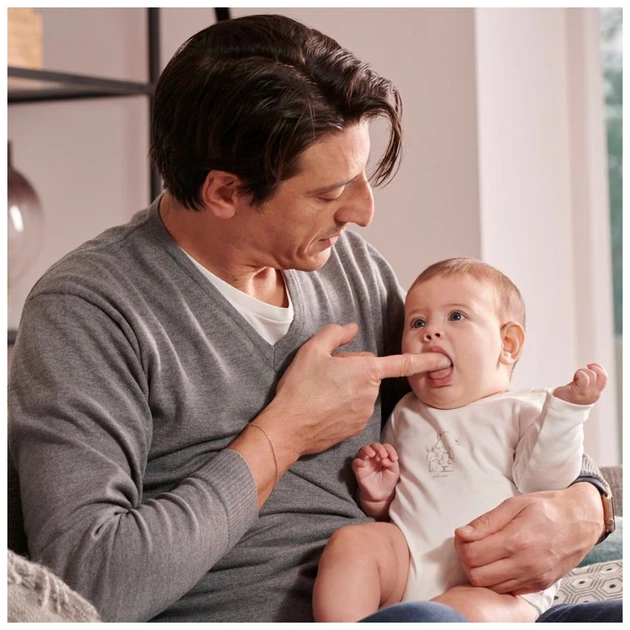 Дитяча зубна паста Chicco Набір: гель для ясен 2в1+ зубна щітка-масажер (11262.00) - picture 6