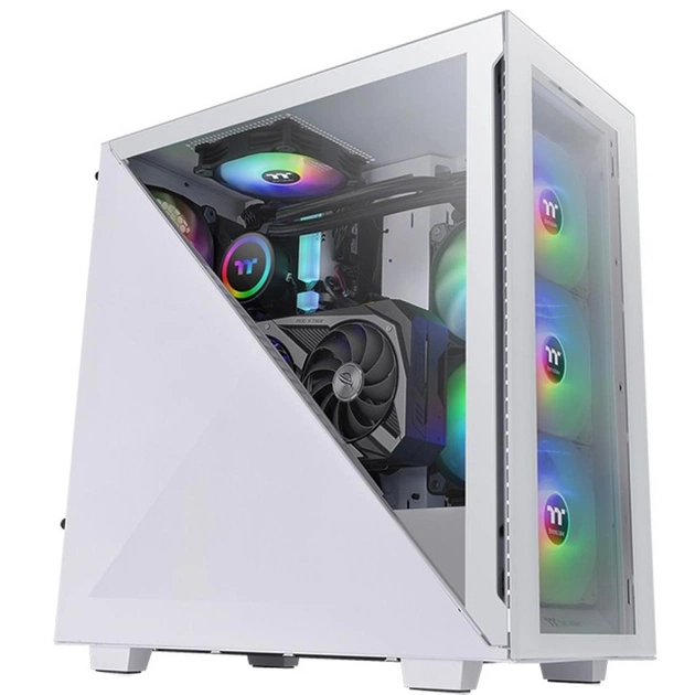 Корпус для ПК ThermalTake Divider 300 White window RGB (CA-1S2-00M6WN-01) - изображение 1
