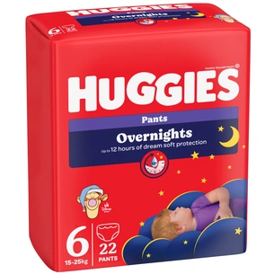 Підгузки Huggies Overnights Pants Трусики 6 15-25 кг 22 шт. (5029053581101) зображення 1