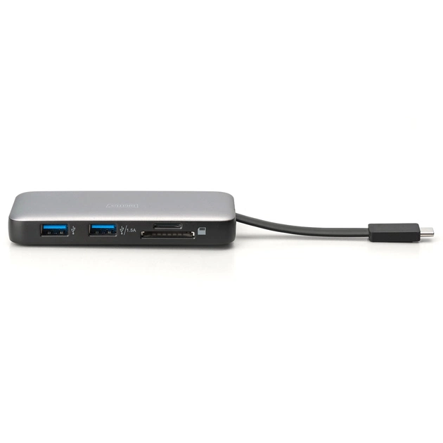 Порт-реплікатор Digitus USB-C > HDMI/2xUSB-A/USB-C/SD/MicroSD/RJ54 (DA-70914) - picture 4