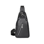 Сумка Vintage Флотар через плече Чорна (14973) - зменшене зображення 1