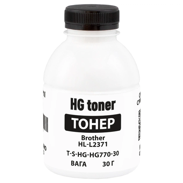 Тонер Brother HL-L2371, 30г black HG (TSM-HG770-30) - изображение 1