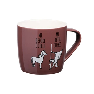 Чашка Ardesto Grace, 330мл, порцеляна, коричнева (AR3410) зображення 1