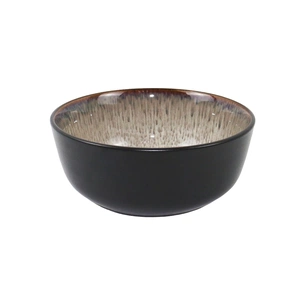 Салатник Ardesto Bolzano 720мл, кераміка, чорно-коричневий (AR2916BB) зображення 1