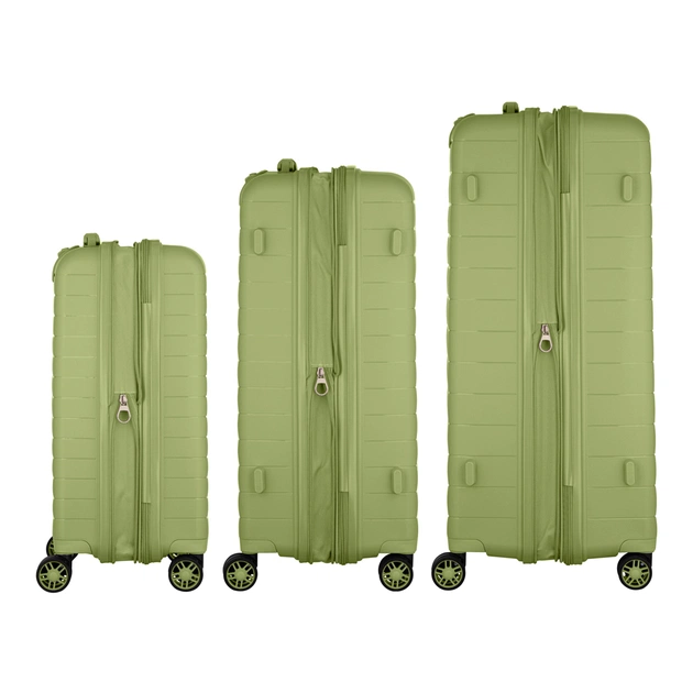 Набір валіз 2E Aero (L+M+S), оливково-зелені (2E-SPP-AERO-SET3-MG) - зображення 7