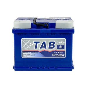 Акумулятор автомобільний TAB 60 Ah/12V Polar Blue (121 160) зображення 1