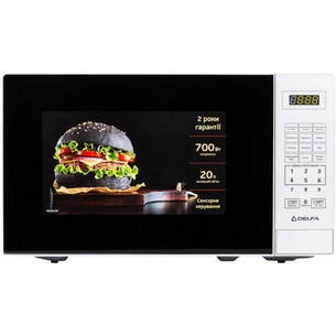 Мікрохвильова піч Delfa MD201SW зображення 1