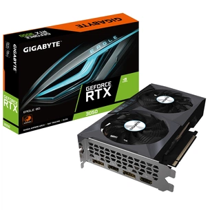 Відеокарта GIGABYTE GeForce RTX3050 8Gb EAGLE (GV-N3050EAGLE-8GD) зображення 1