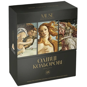 Олівці кольорові Muse Тригранні 48 кольорів (102M-48) зображення 1