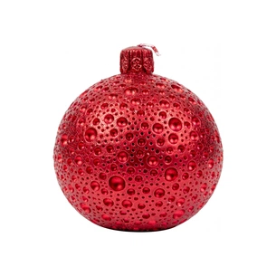 Свічка Novogod`ko Куля 9*9см, червона, парафін (974671) зображення 1