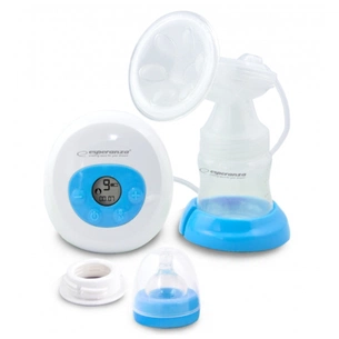 Молоковідсмоктувач Esperanza Електричний BEBITA з LCD дисплеєм, з соскою, пляшка 150 мл (ECM001B) зображення 1