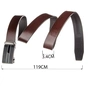 Ремінь Vintage З автоматичною пряжкою Коричневий (20210) - зменшене зображення 4