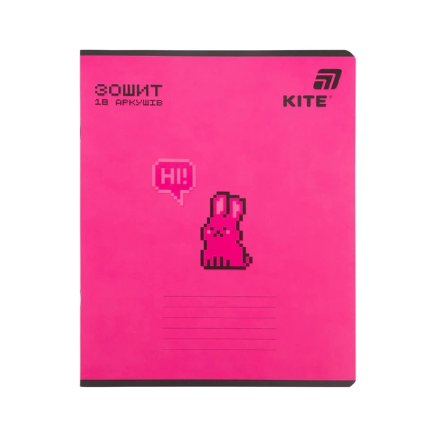 Зошит Kite One color, 18 аркушів, лінія (K26-237-1) - зображення 10