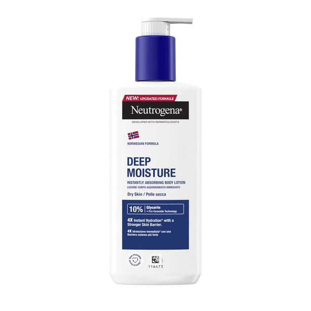 Лосьйон для тіла Neutrogena Норвезька формула Глибоке зволоження для сухої шкіри 250 мл (3574661190709/3574660514520/3574661759869) - picture 1
