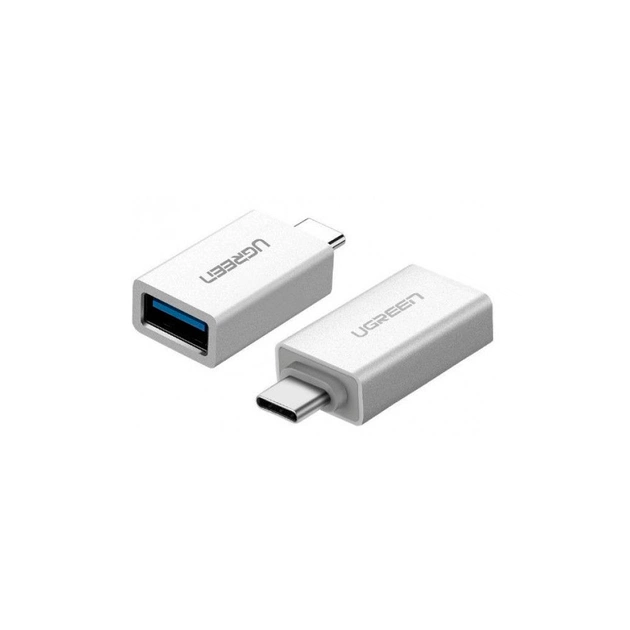 Перехідник OTG USB 3.0 AF to USB-C US173 White Ugreen (30155) - picture 2