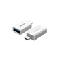 Перехідник OTG USB 3.0 AF to USB-C US173 White Ugreen (30155) - зменшене зображення 2