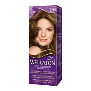 Фарба для волосся Wellaton 6/73 Молочний шоколад (4056800621293/4056800620142) зображення 1