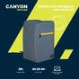 Рюкзак для ноутбука Canyon 15.6" CSZ01 Cabin size backpack, Gray (CNE-CSZ01GY01) - зменшене зображення 11