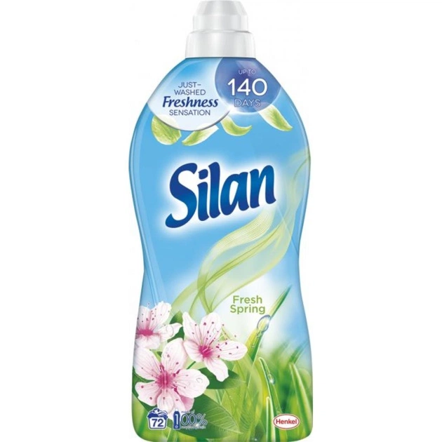 Кондиціонер для білизни Silan Весняна Свіжість 1.8 л (9000101381306) - изображение 1