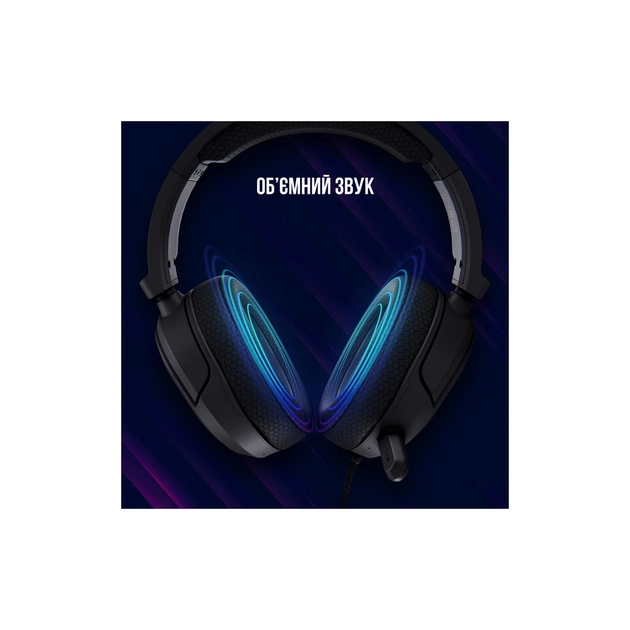 Навушники Lorgar Kaya 460 Gaming RGB USB Black (LRG-GHS460) - picture 7