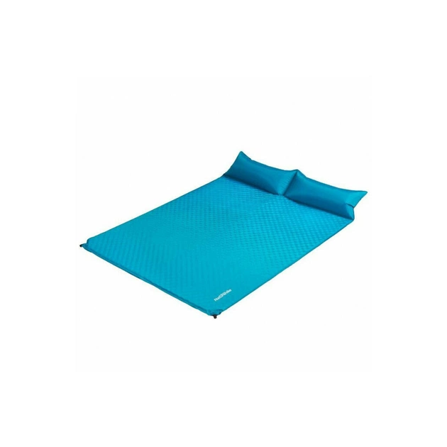 Туристичний килимок Naturehike NH18Q010-D Pillow Blue (6927595728109) - зображення 1